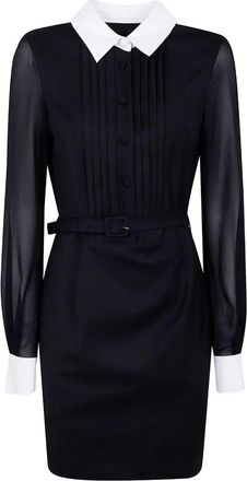 Blugirl Brig Fresh Wool Georgette Dress