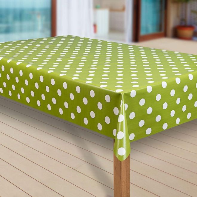 Fußball Tischdecke Kunststoff Jinlaili 2er Set Tischdecke Kunststoff 137x274 Cm – Fußball-Druck, Wasserdicht, Abwaschbar, Für Partys, Garten & Kindergeburtstag (Grün)
