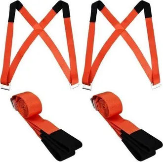 OEM Correas De Mudanza Para 2 Personas, Correas Ajustables Para Levantar Muebles, Correas De Transporte