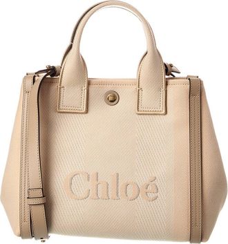 Chlo&eacute; Canvas & Leather Tote
