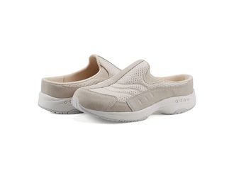 Easy Spirit Traveltime 90 Womens Shoes Light Natural Mesh : 8.5 WW (EE), Rubber