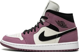 Nike Jordan Mid SE Mulberry Sneakers - Dames - Fitnessschoenen - Veelkleurig - 39 EU - Leer - Fitness