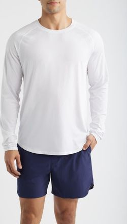 Greyson Falcon Sport Performance Long Sleeve T-Shirt in Arctic at Nordstrom, Size Xx-Large