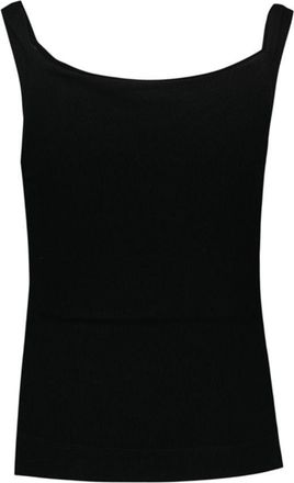 Vivienne Westwood Womens Anna Top - Vivienne Westwood Viscose Black Ready-To-Wear T-Shirts