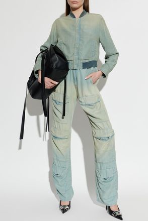 Diesel D-POCKY-S Trousers, Womens, Blue