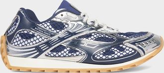 Bottega Veneta Men & apos;s Orbit Technical Fishnet Sneakers