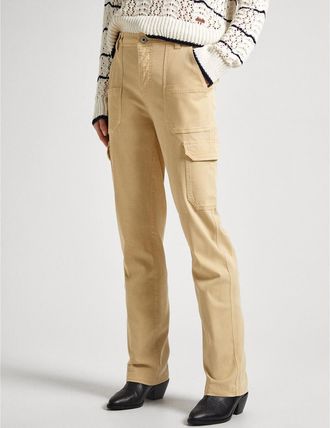 Pepe Jeans London Rechte broek in cargo stijl