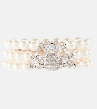 Vivienne Westwood Bracciale Graziella con perle bijoux