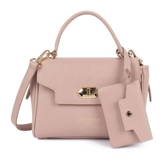 Lancaster Mademoiselle Grace Flap Bag - Dames - Handtassen - Beige - ONE Size - Leer - Tassen