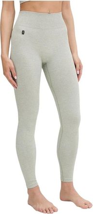 On Running Studio Knit Leggings - Dames - Trainingsleggings - Groen - L - Tweed - Fitness