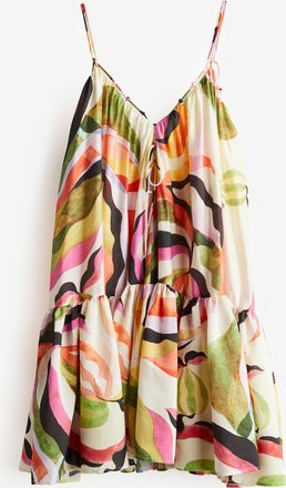 H&M Kleid in A-Linie - White