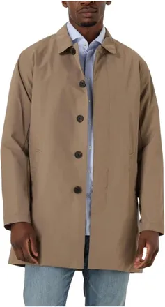 Matinique Jassen, Heren, Beige, S, Polyester, MAmiles Mac Coat