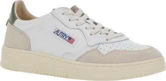 Autry Mens Sneakers Medalist Low White Trainers