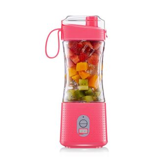 OEM Batidora El&eacute;ctrica Port&aacute;til, Extractor De Zumo Individual, Con Bater&iacute;a Recargable Usb De 4000 Mah Para Batidos Y Malteadas (rojo Rosa)