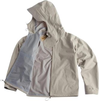 Ten c Bonded Anorak 3Layers - Heren - Zomerjassen - Grijs - XL - Katoen - Jassen