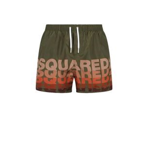 Dsquared2 Beachwear, male, Green, Size: 2XL Beachwear
