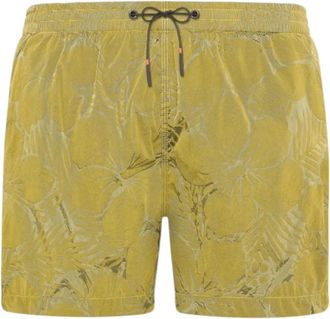 Roberto Ricci Design New Hyper Hibiscus Tramontana Short - Heren - Strandmode - Veelkleurig - XL - Badmode