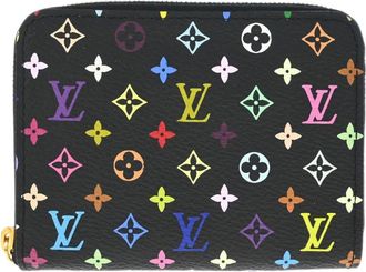 Louis Vuitton Portafoglio Monogram Multicolor 2012 - Nero