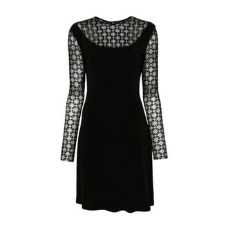 Givenchy Dames, Jurken, Zwart, Maat: XS Viscose
