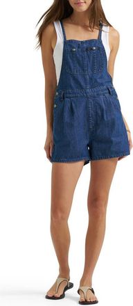 Lee Nonstretch Denim Romper in Mid Pacific at Nordstrom, Size Xx-Large