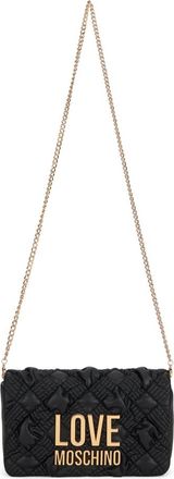 Love Moschino Schoudertas - Dames - Tassen - Zwart - Maat: ONE Size Leer
