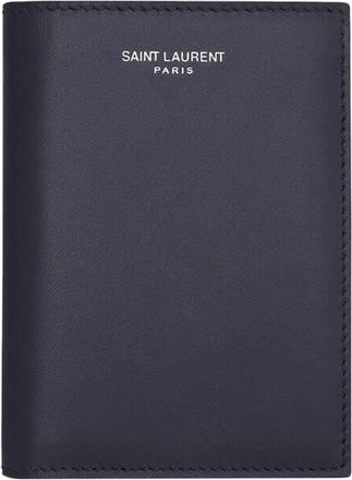Saint Laurent Smooth Leather Credit Card Wallet