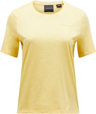 Peak Performance Explore Logo Tee Funktionsshirt f&uuml;r Damen | beige