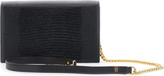 Elisabetta Franchi Womens Crossbody Bag Ecoleather, Black Shoulder