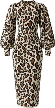 Farm Rio Farm RIO Jurken Bruin - Dames - Maxi kleedjes - Veelkleurig - S - Kleedjes