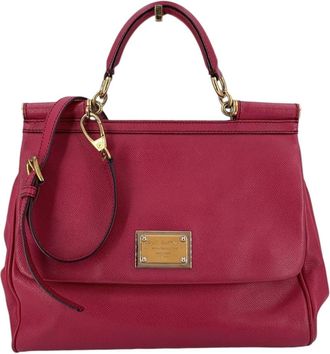 Dolce & Gabbana Dolce & Gabbana leren schoudertas Dauphine