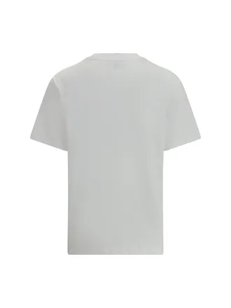 Ami Womens T-Shirt White Cotton T-Shirts & Jerseys