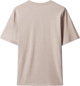 Maison Kitsun&eacute; Fox Head Patch T-Shirt - Beige