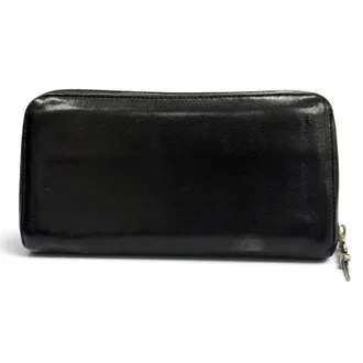 Chrome Hearts REC F ZIP PLANE Plain Scroll Label Long Wallet