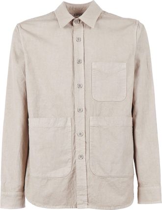 Aspesi Long Sleeve Multi Pocket Casual Shirt