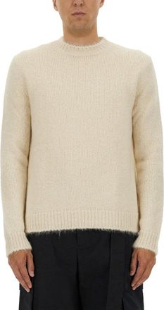 Jil Sander Relaxed Fit Alpaca Blend Sweater
