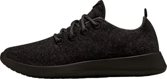 Allbirds Womens Allbirds Wool Runner Natural Black 0523-BLK