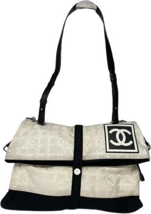 Chanel Pre-owned Vintage Schoudertas - Dames - Vintage Schoudertas - Wit - ONE Size - Vintage