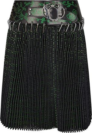 Chopova Lowena Gonna plissettata - Nero