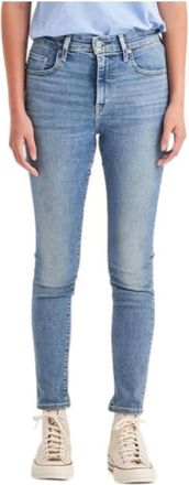 Levi's Jeans, Dames, Blauw, W26 L30, Pants 721