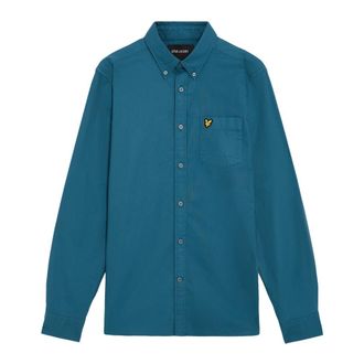 Lyle & Scott Heren, Overhemden, Blauw, Maat: 2XL