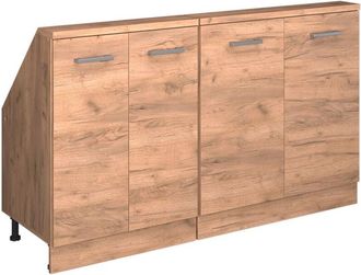 Vicco Armario Para Tejado Inclinado Rion, Roble Dorado, Lote De 2, Vicco