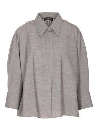 Fabiana Filippi front-button shirt - Grey