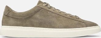 HUGO BOSS Mens Kieran Suede Trainers - Green - Size: 10