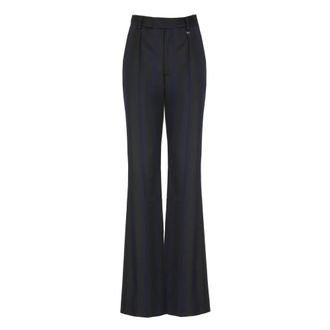 Vivienne Westwood Pantaloni Palazzo in lana - - Trousers - Donna - Blu - M