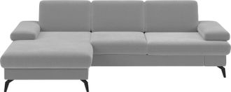 Sit&more Ecksofa »Morris L-Form, inkl. Sitztiefenverstellung« wahlweise mit Armteilverstellung, Bettfunktion & Bettkasten