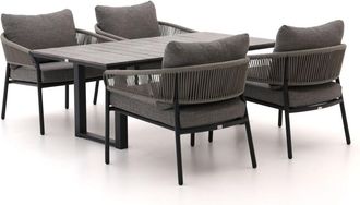 Bellagio la vita attrattiva Bellagio Nova Siri/Fidenza 160cm dining loungeset 5-delig