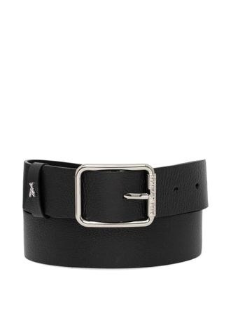 Patrizia Pepe logo-detail buckle belt - Black