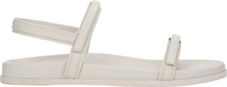 Estro & Luminara Flat Sandals, female, White, Size: 11 US Flat Sandals