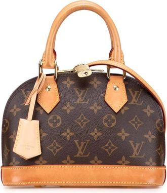 Louis Vuitton Pre-owned Handbags, female, Brown, Size: ONE SIZE Pre-owned Classic Dome Satchel