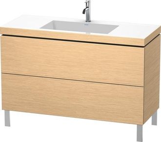 Duravit Lavabo Para Muebles Duravit L-cube C-bonded Con Base De Pie